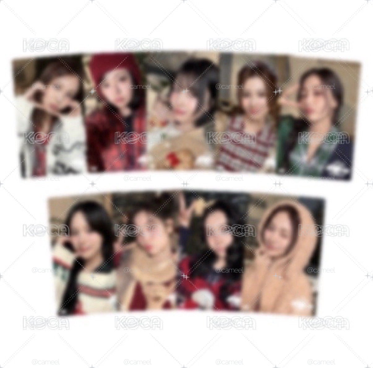 TWICE 2025 冬日一番賞 卡貼