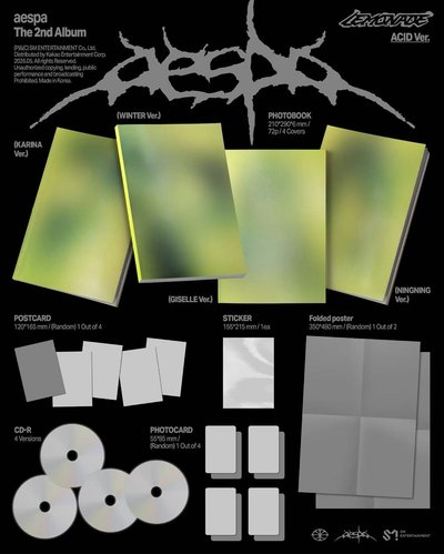 代購aespa正規二