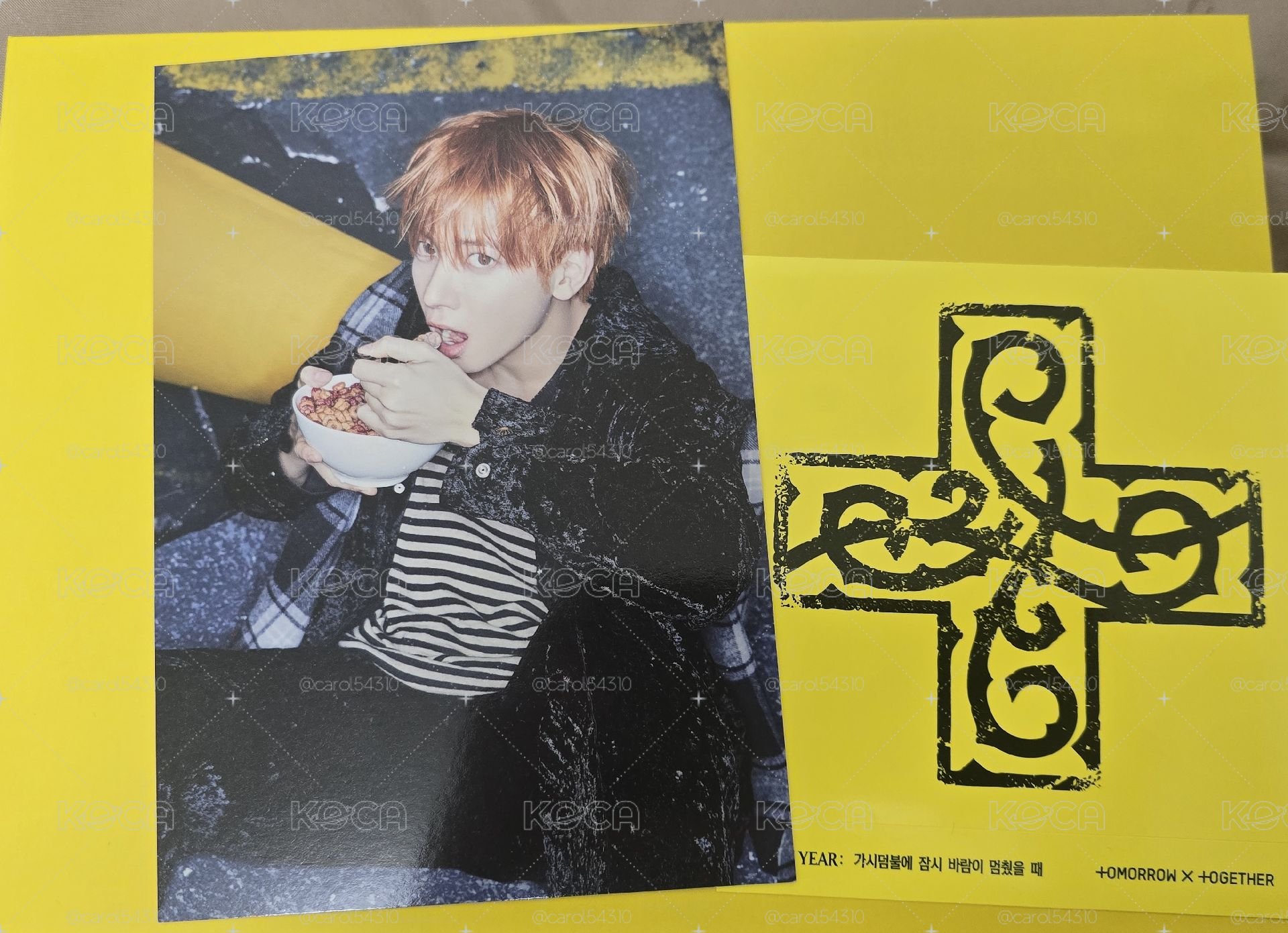 TXT 迷八HUNGER 太顯明信片