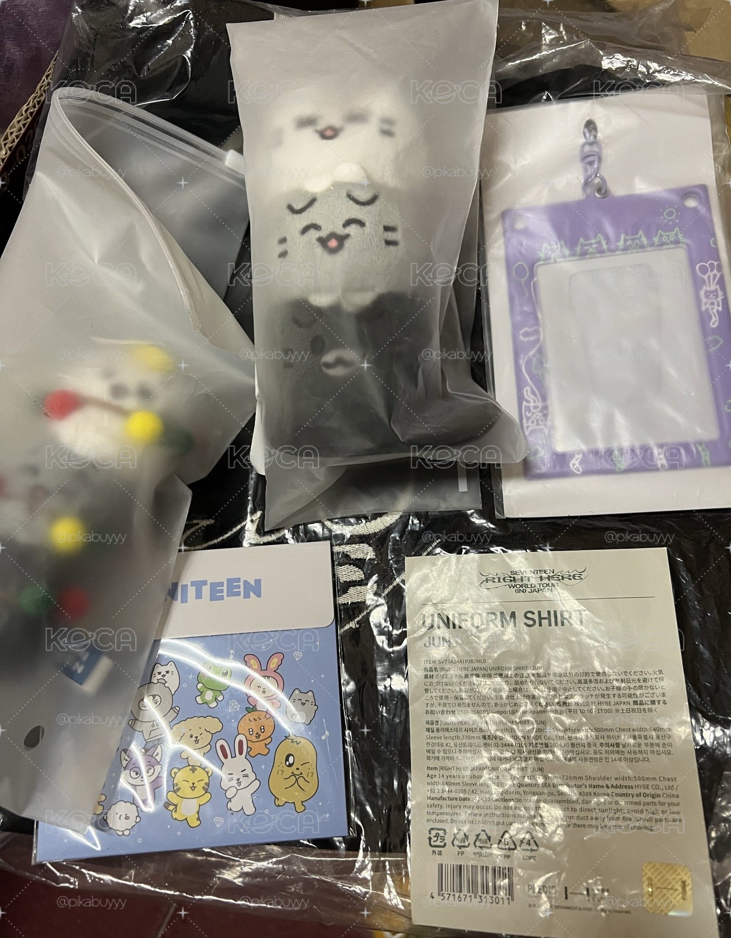無拆出 俊 棒球衣+Home卡套+坐娃+聖誕吊飾+貼紙