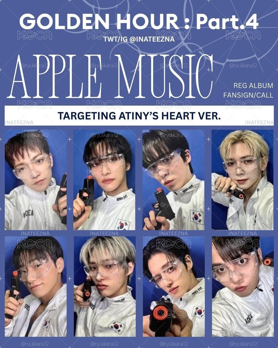 ATEEZ GH4 AM3.0簽售卡 弘中 星化