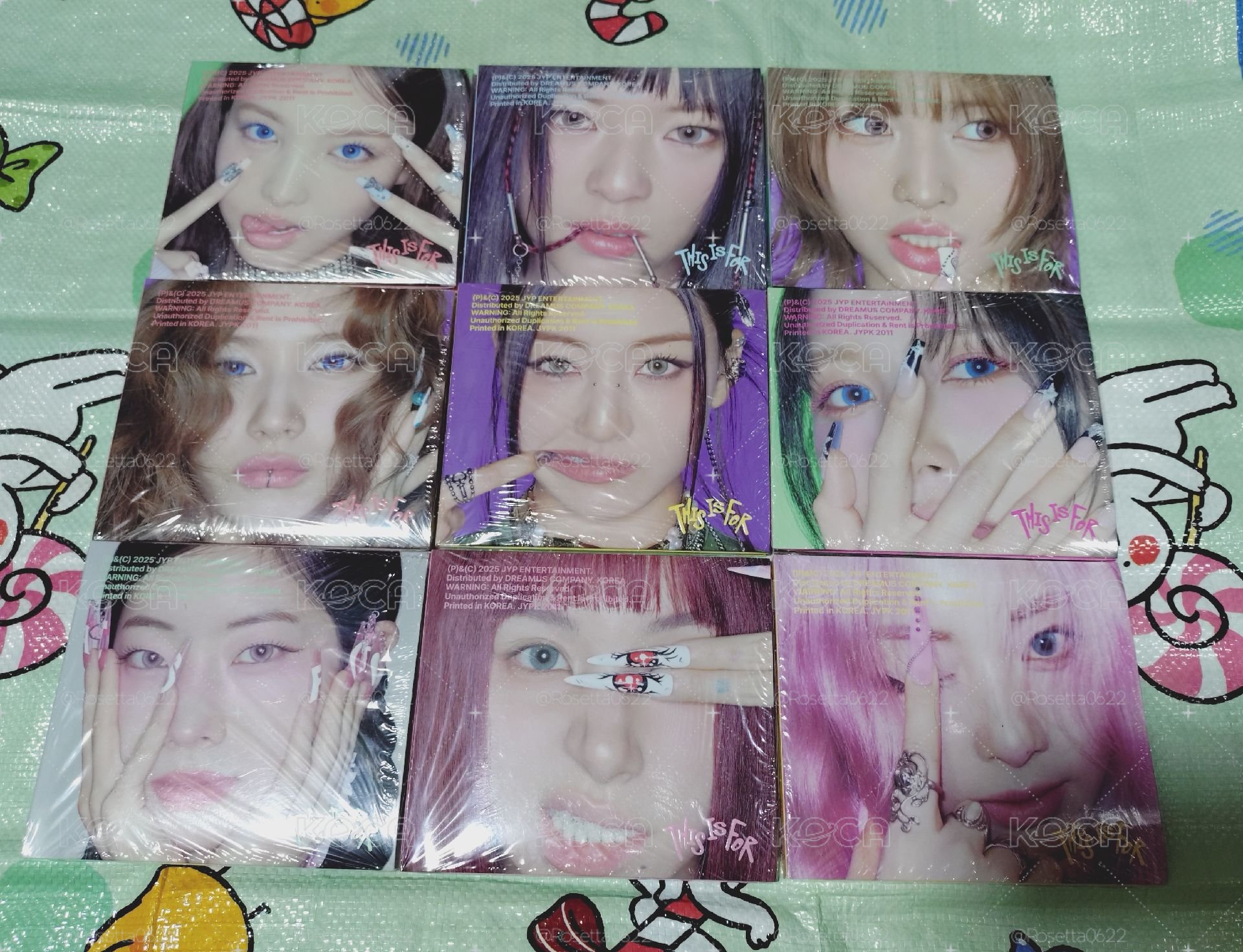 TWICE THIS IS FOR 單封未拆專