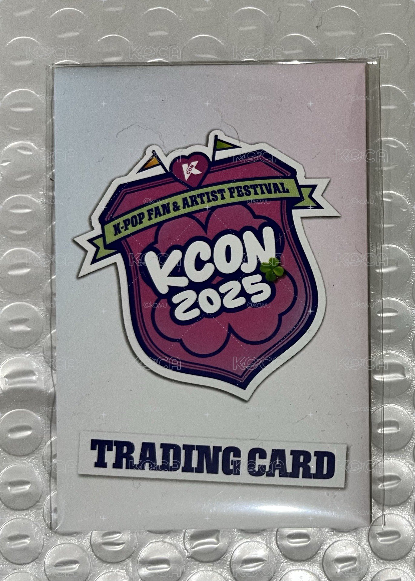 2025 Kcon La 隨機卡包 未拆卡包 