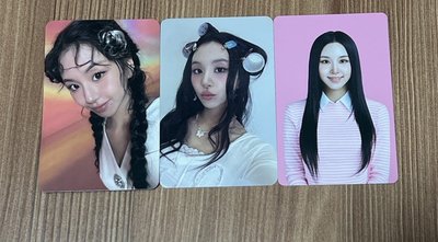 彩瑛 小卡 三張售