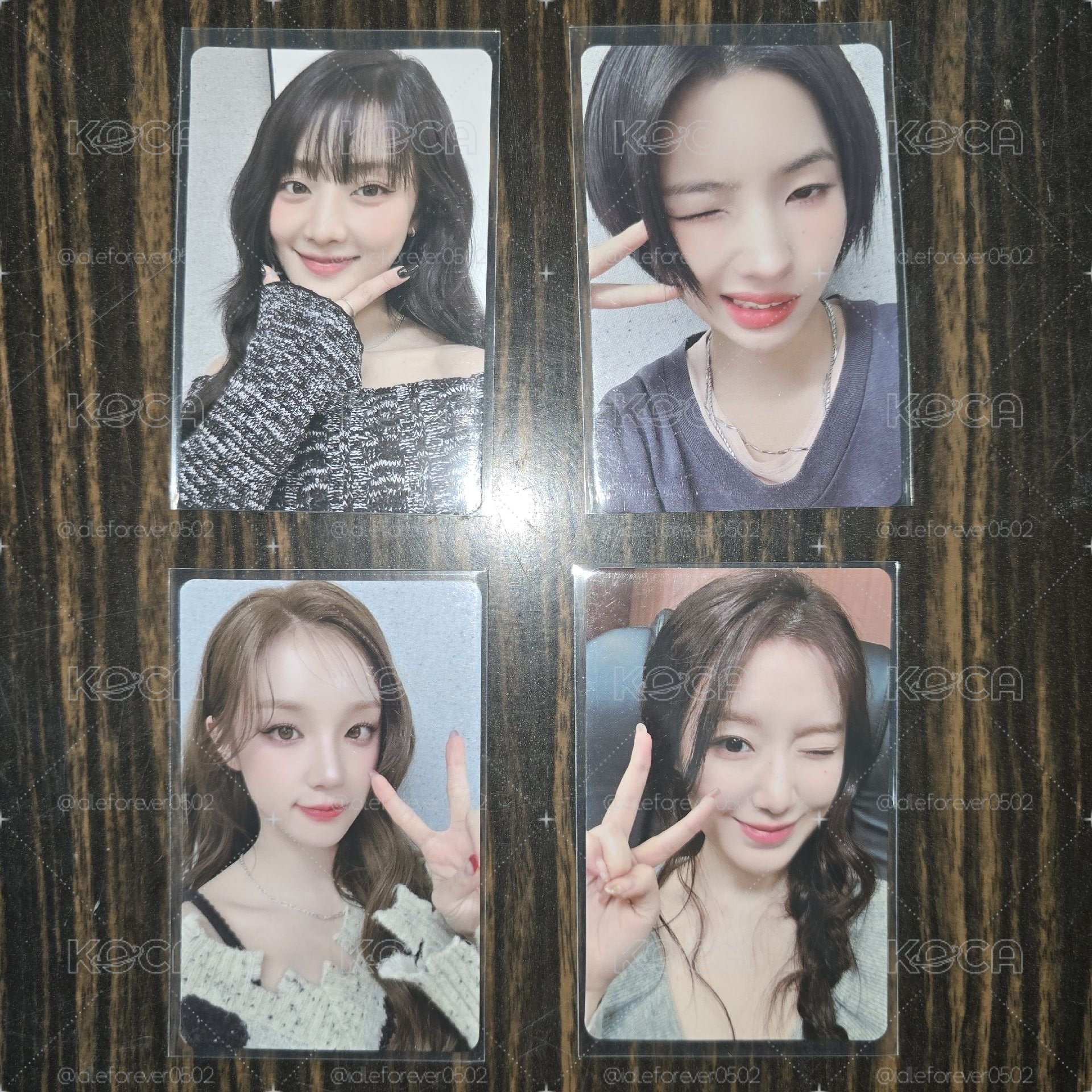 i-dle 迷七 I SWAY 愛豆驛站4.0簽售特典卡