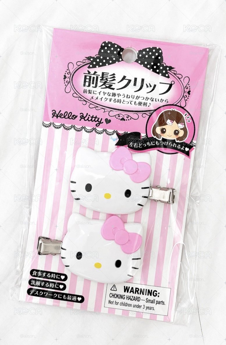 三麗鷗髮夾 Hellokitty