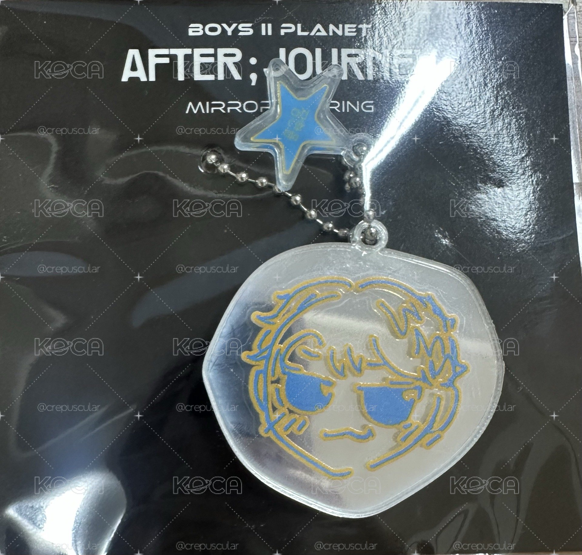 張瀚音boys planet展覽鑰匙圈未拆