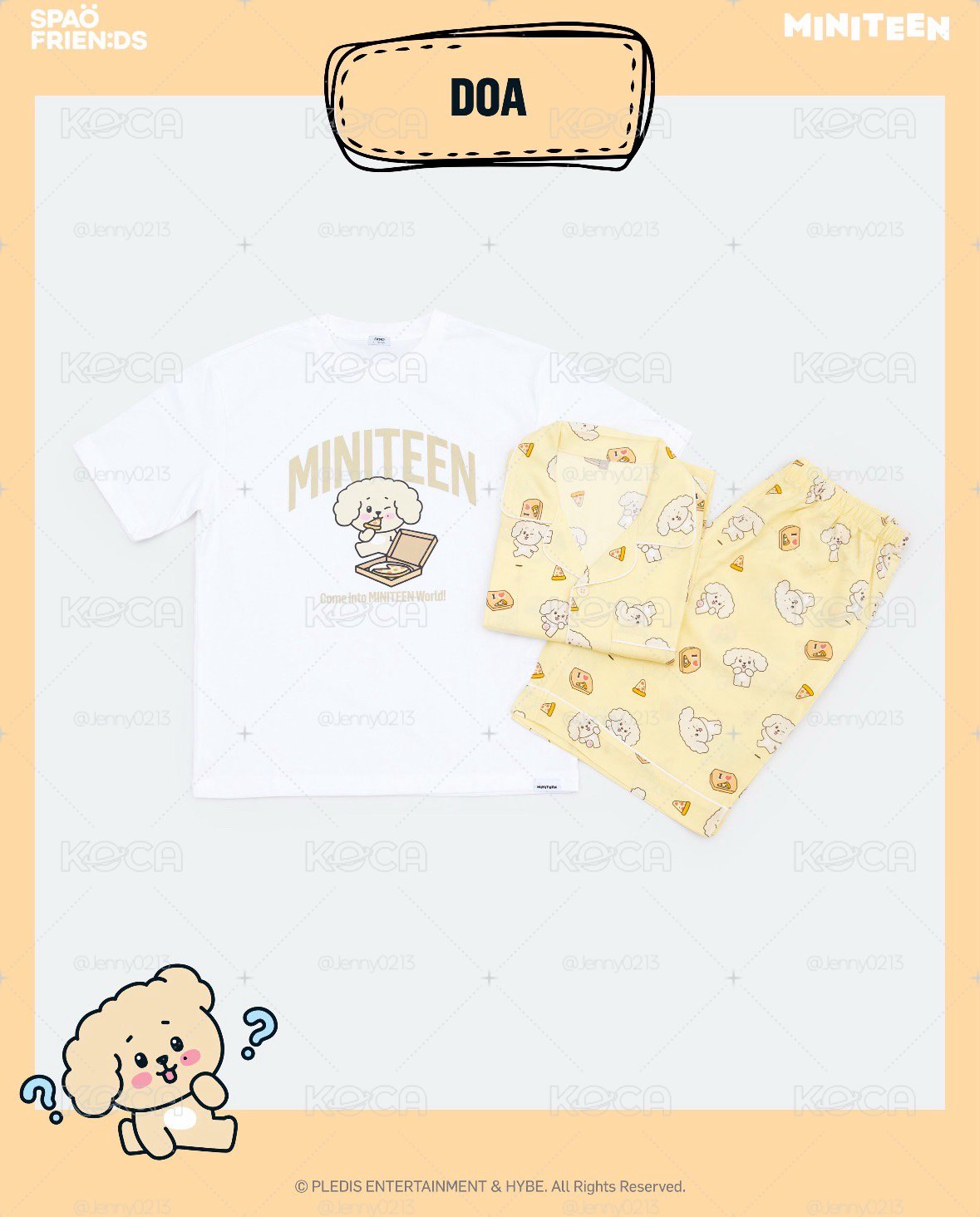 spao DOA睡衣（L)