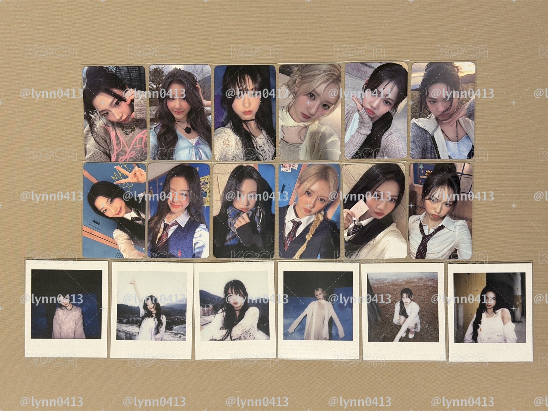 BABYMONSTER 拼圖卡