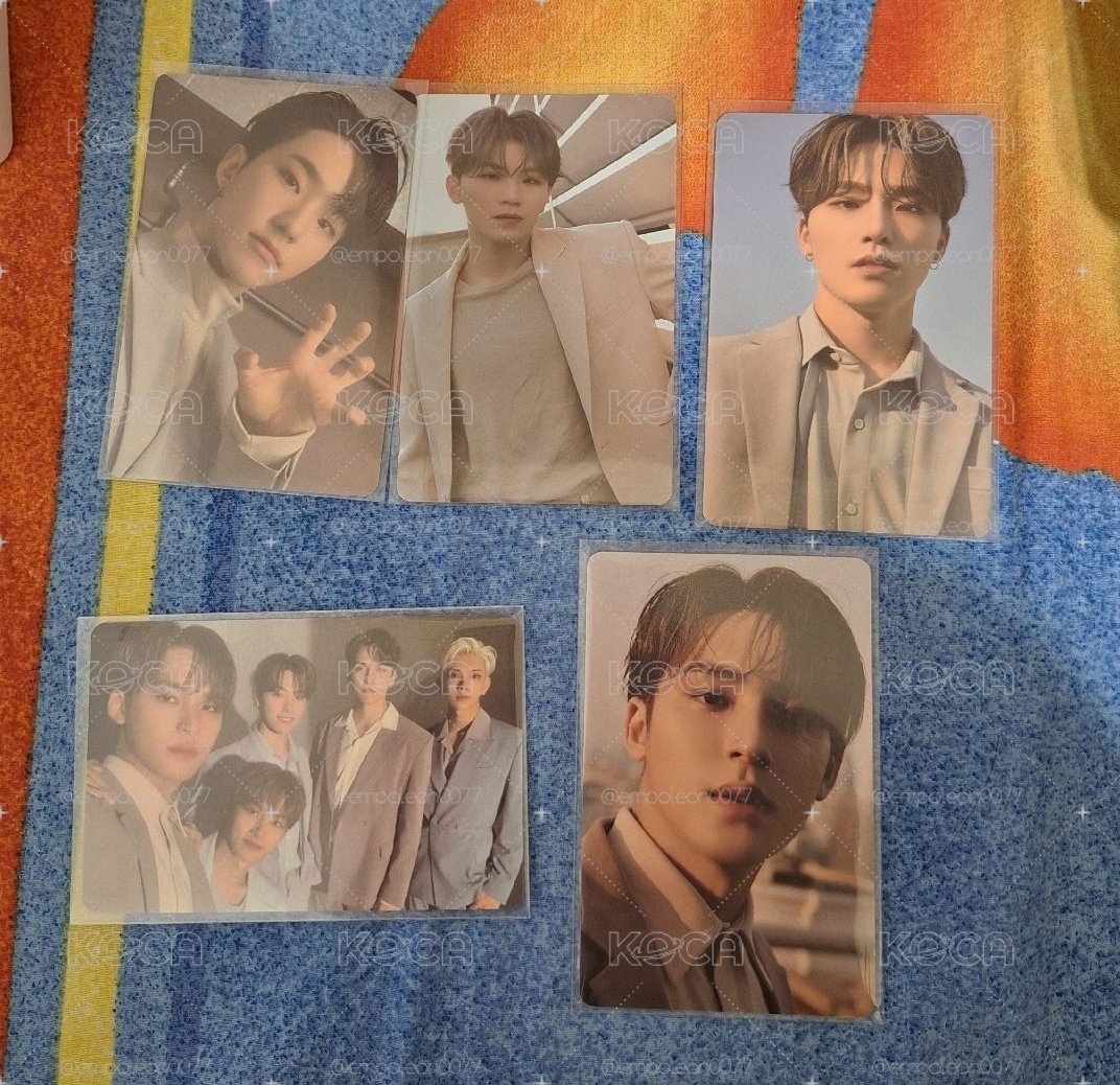 卡包卡 IN-COMPLETE HOSHI  WOOZI 珉奎 李燦 SEVENTEEN