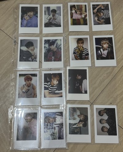 SEVENTEEN JUN 早期拍立得 Diamond Edge/15-16 concert/17 Carat land