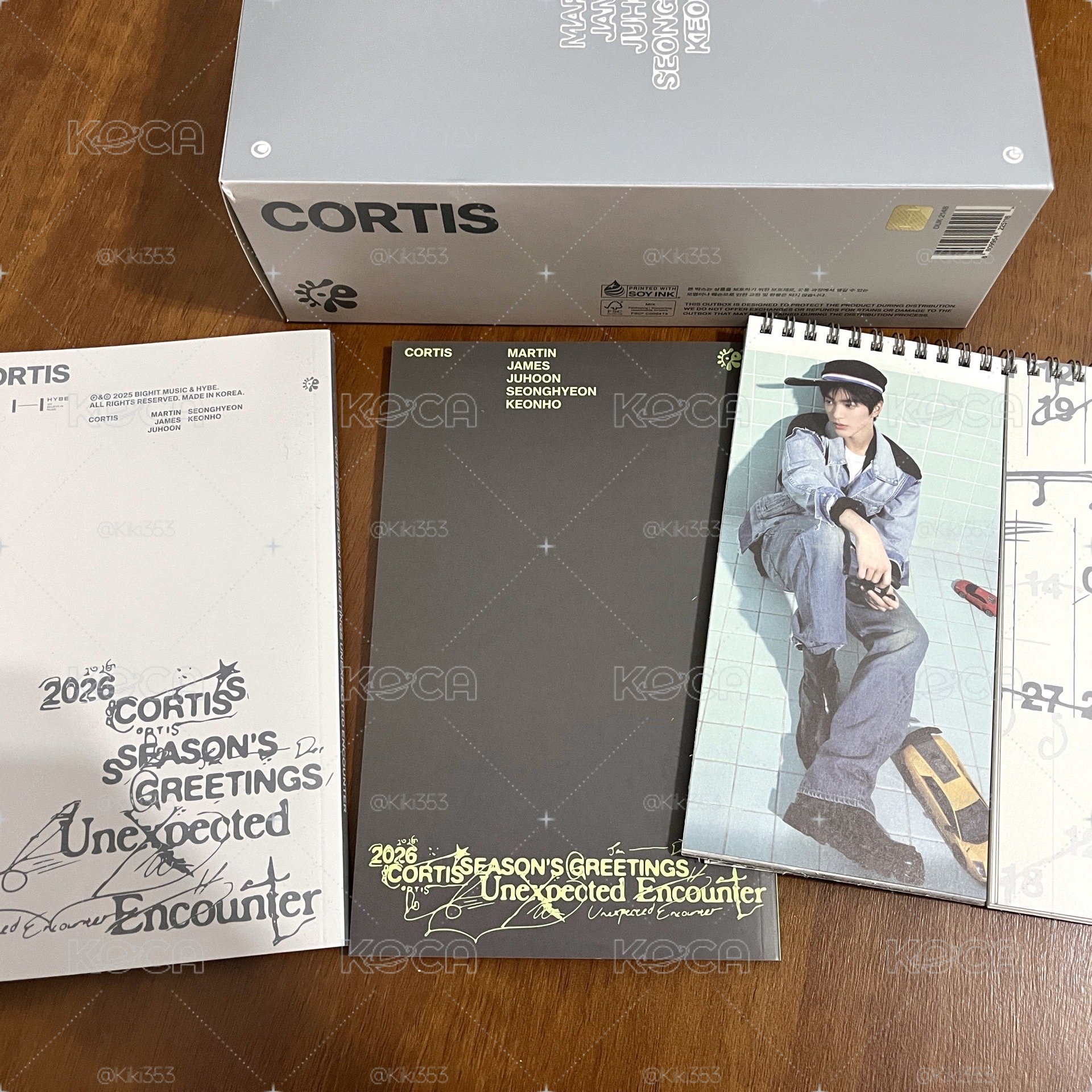 CORTIS 2026年曆拆售
