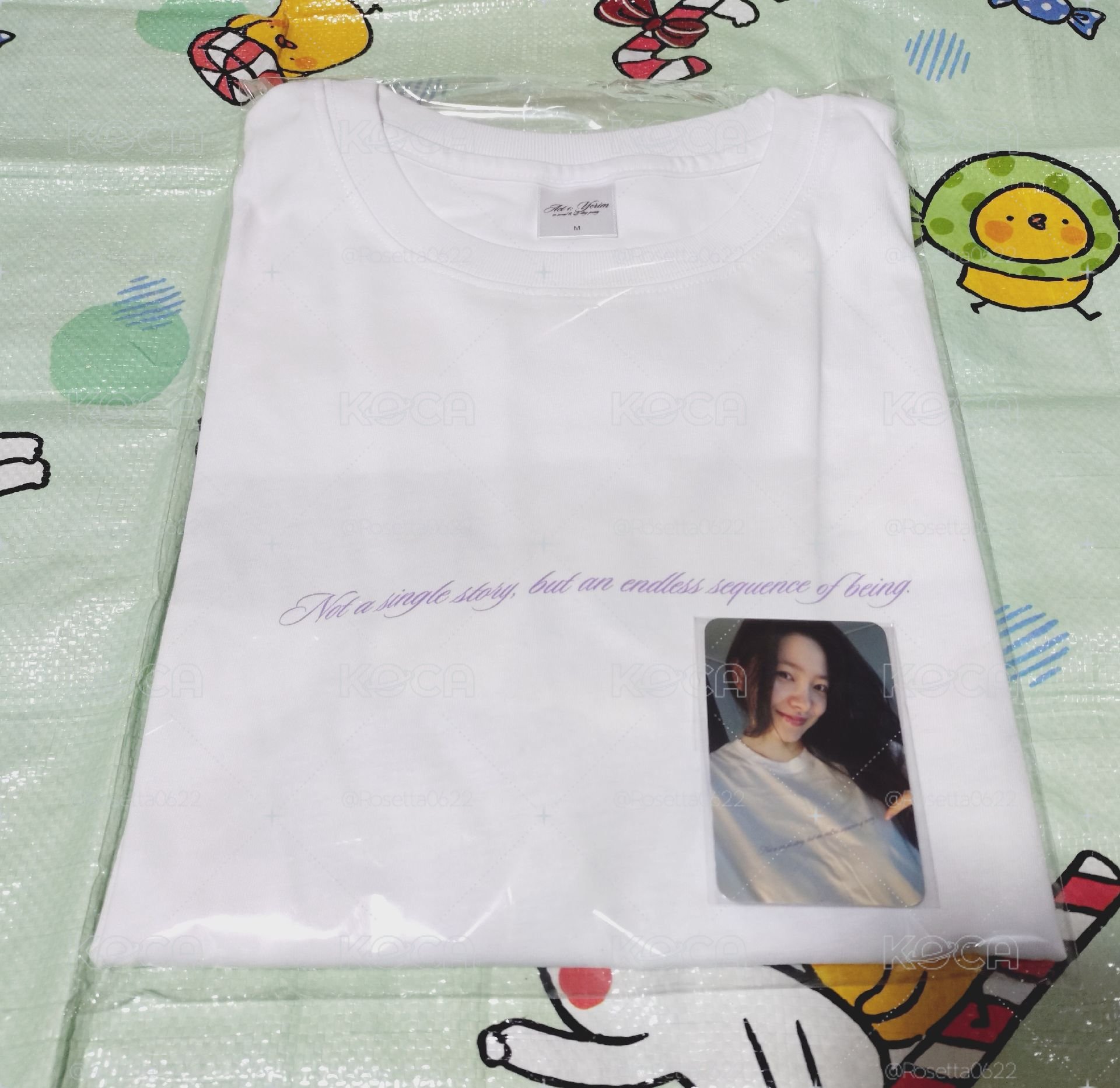Red Velvet Yeri生日會週邊 T恤+小卡 全新未拆