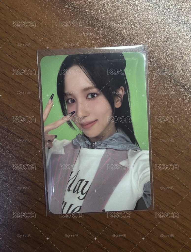 MINA 正規四 專輯卡 confetti ver.