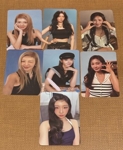少女時代2026年曆後續隨機小卡 泰妍潤娥俞利孝淵