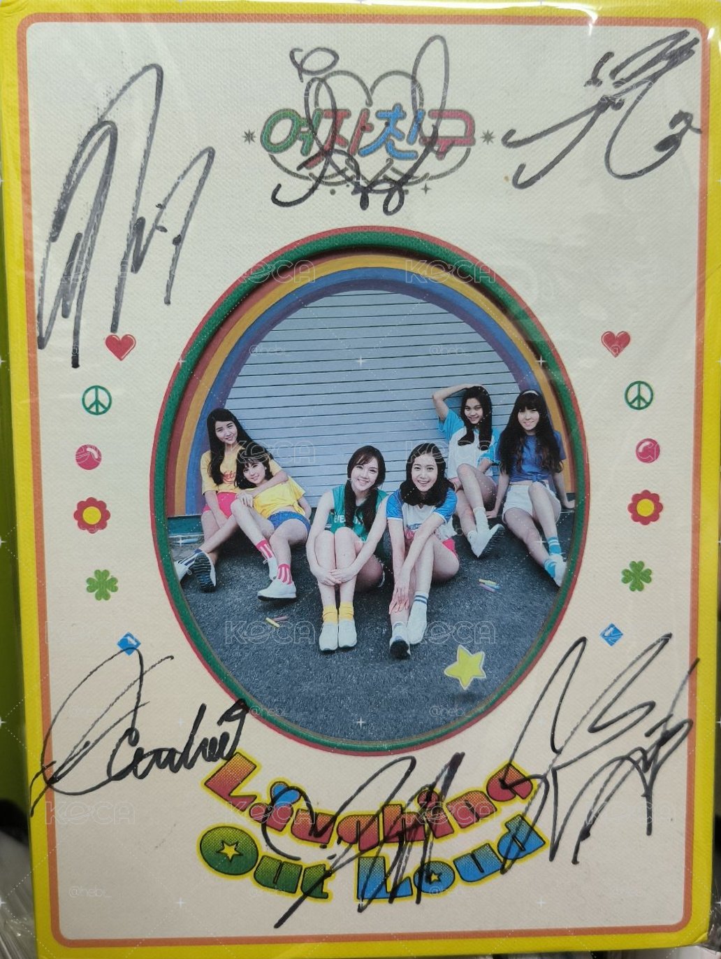 GFRIEND 正規一 全員簽專