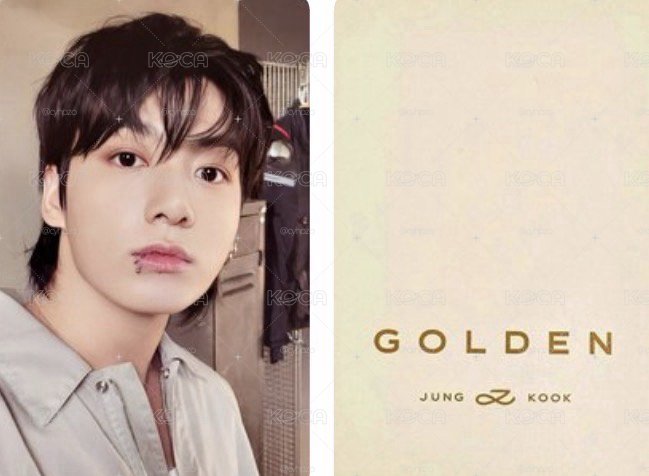 JK GOLDEN專輯卡