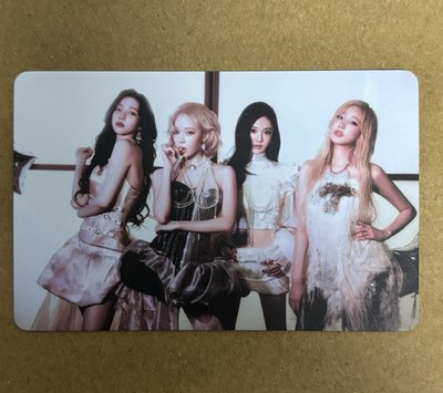 aespa 團 Metal 雜誌卡 團卡 團-