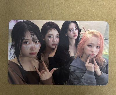 aespa 正規一 專輯卡 authentic團卡 團-