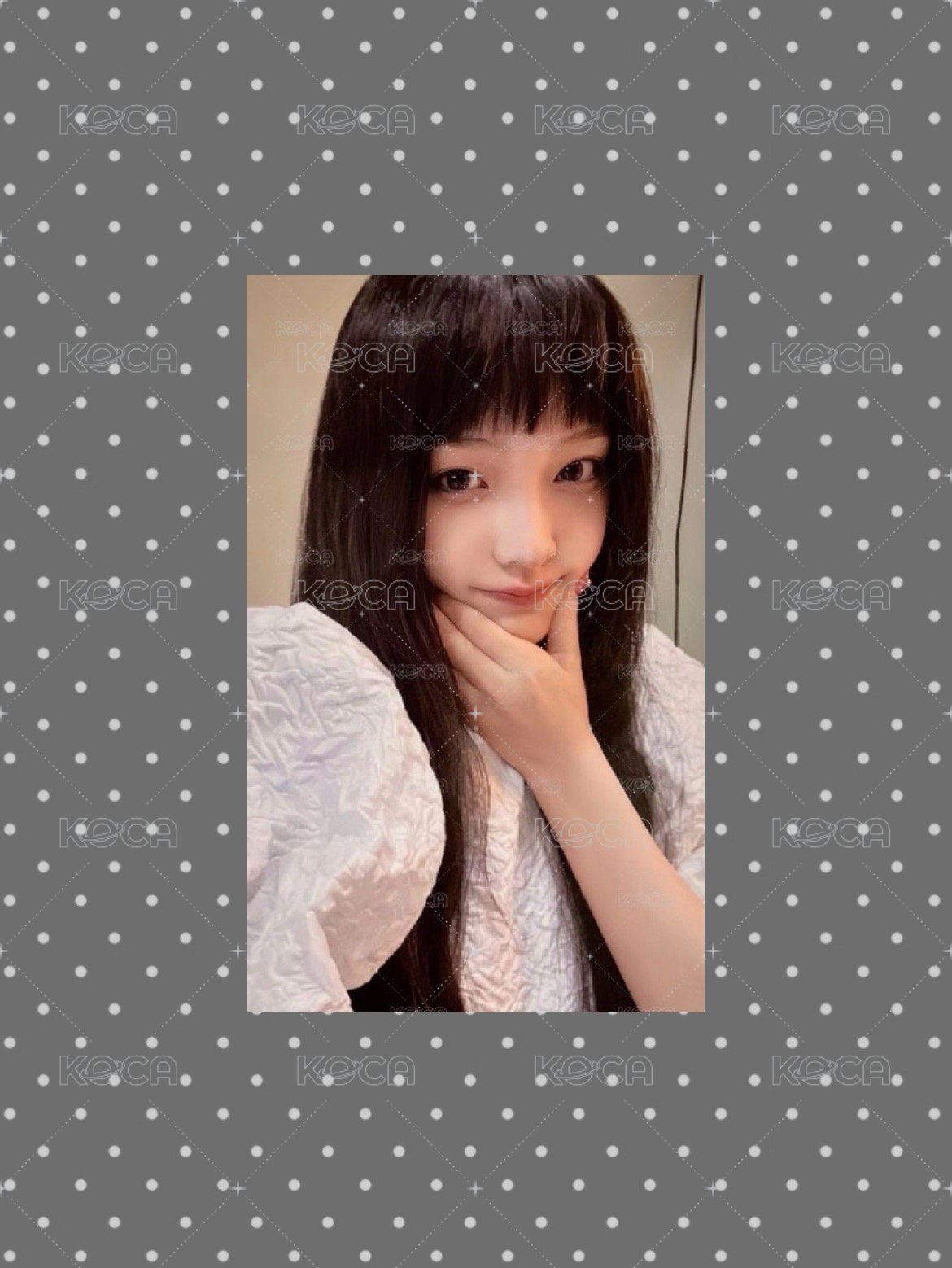 托腮