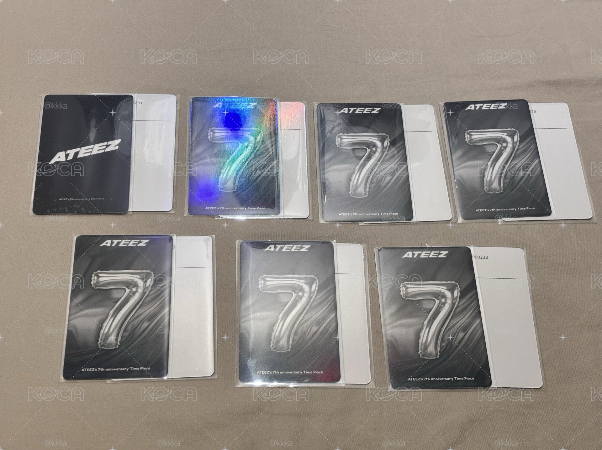 higher 7週年紀念卡