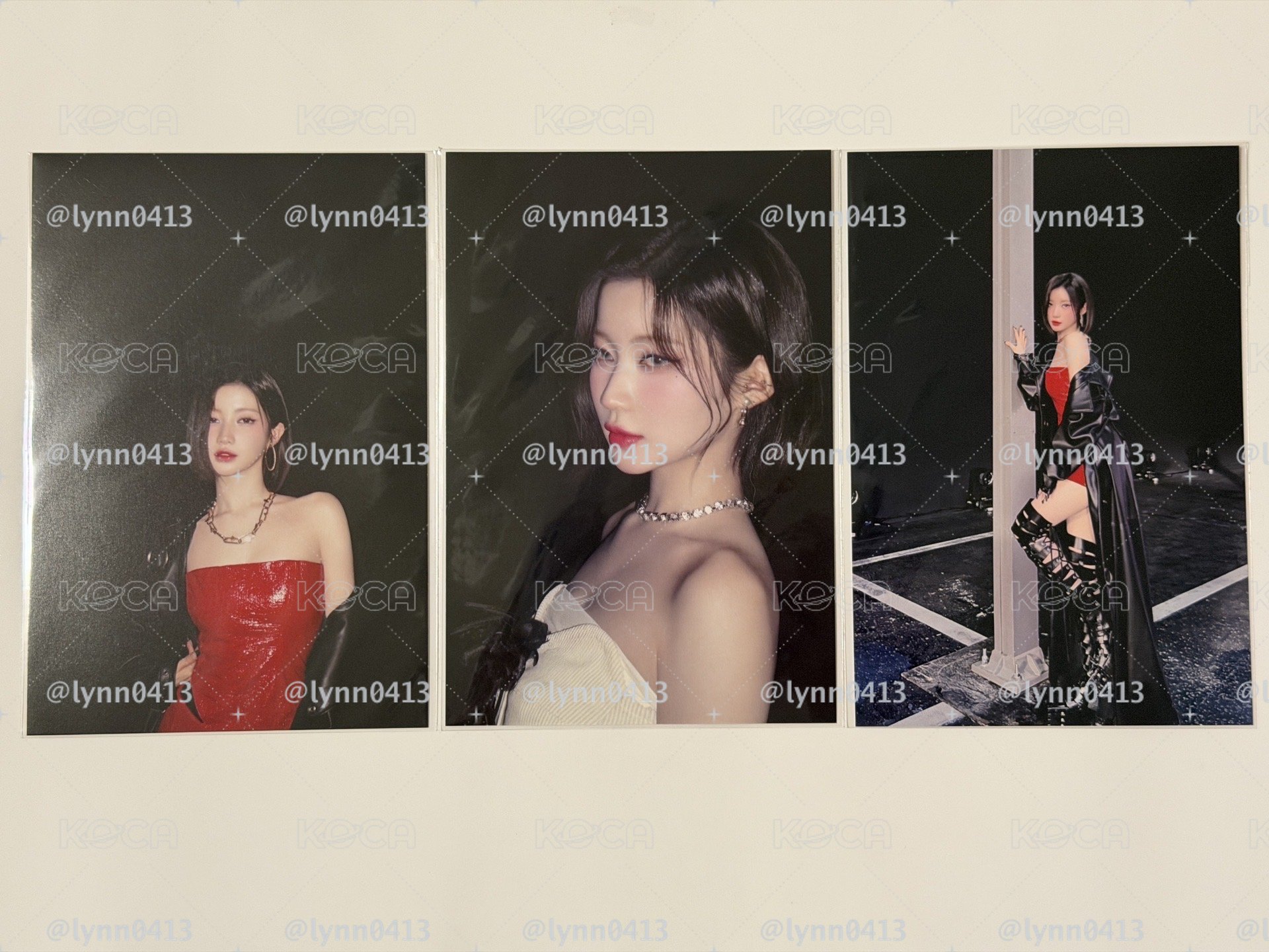 BABYMONSTER ASA Google聯名明信片