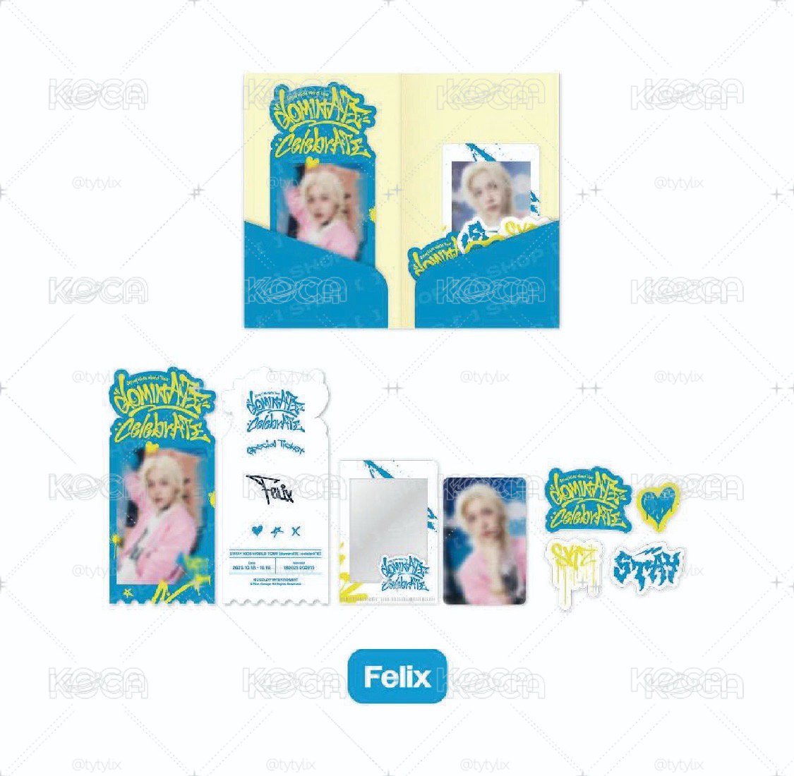 李龍馥 Felix 3rd 世巡安可快閃店 票卡組 