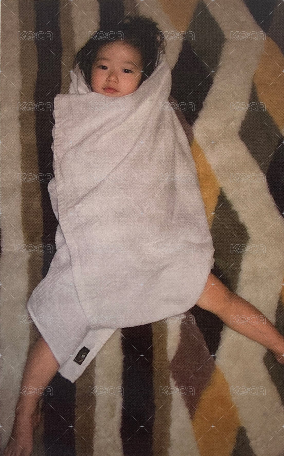 PUREFLOW celebration預錄(sbs) 打歌卡 寶寶卡 背面