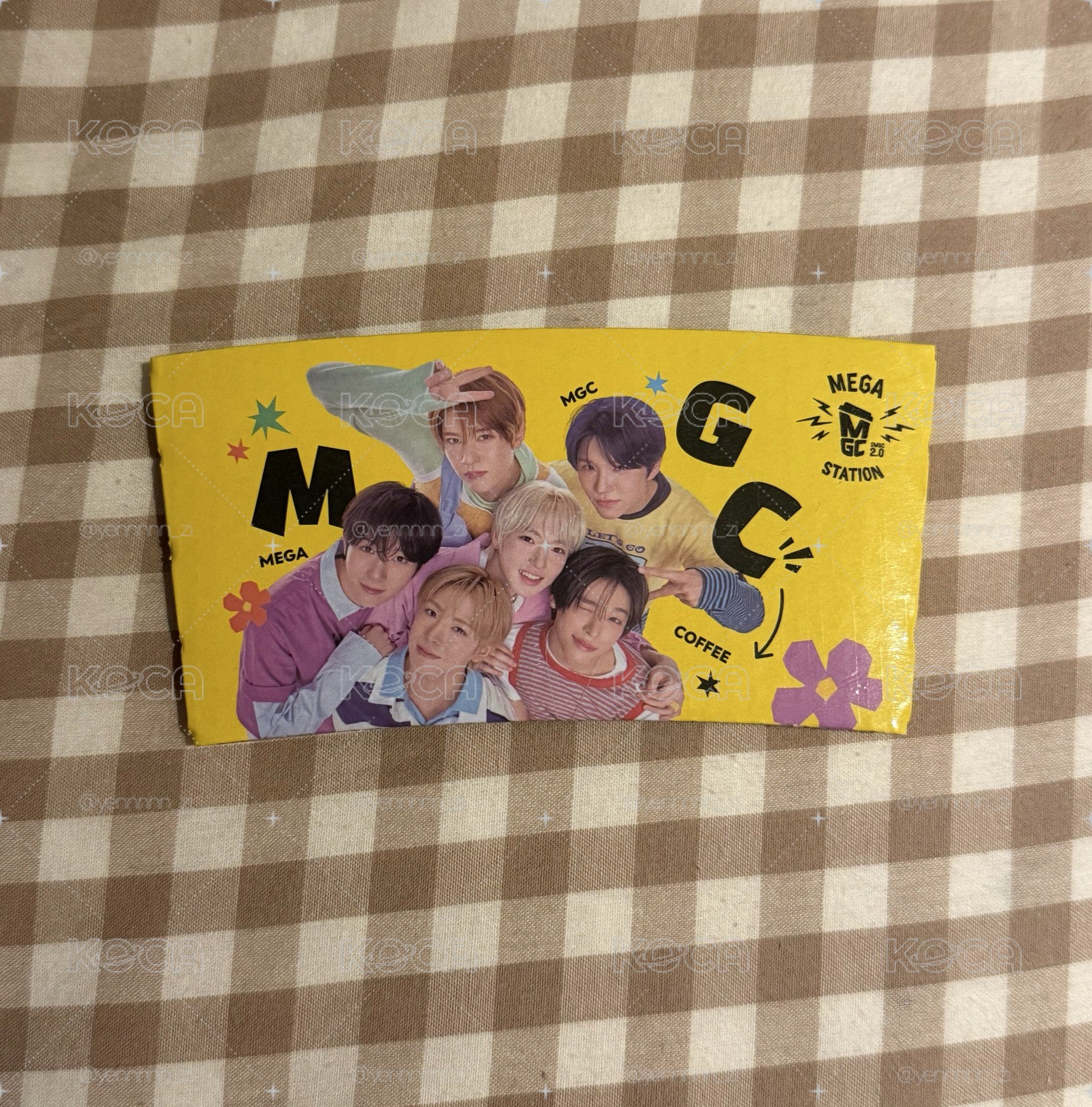 mega cafe杯套 購買即贈