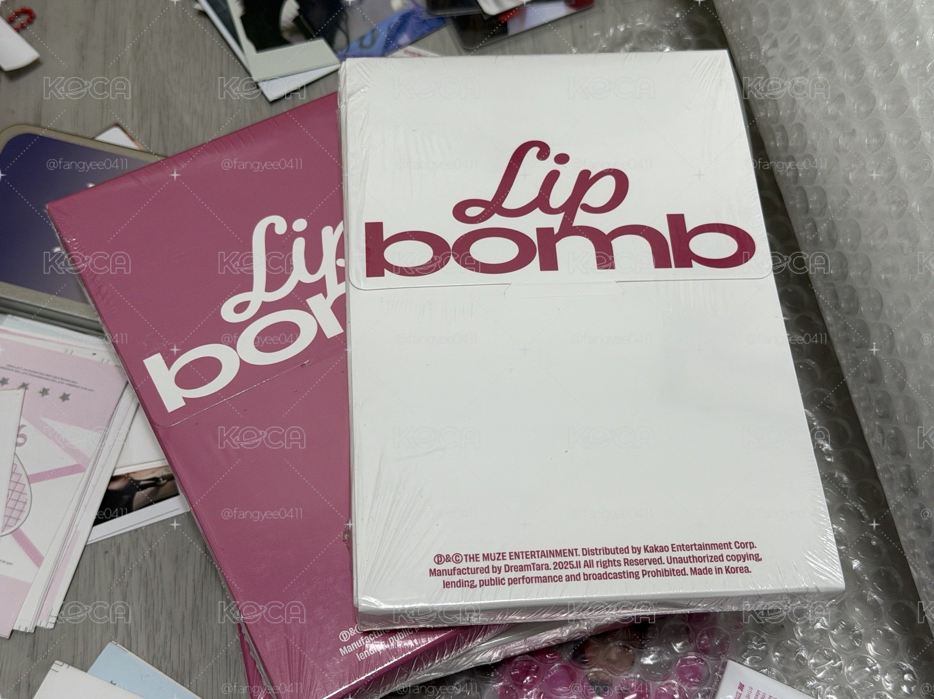 Lip Bomb PB專一套