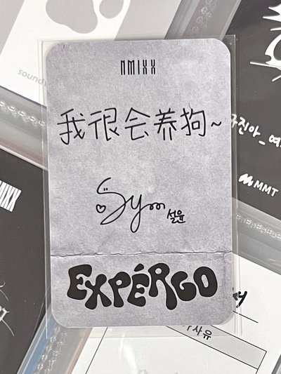 💫 NMIXX 楠藝薛 中背 我很會養狗