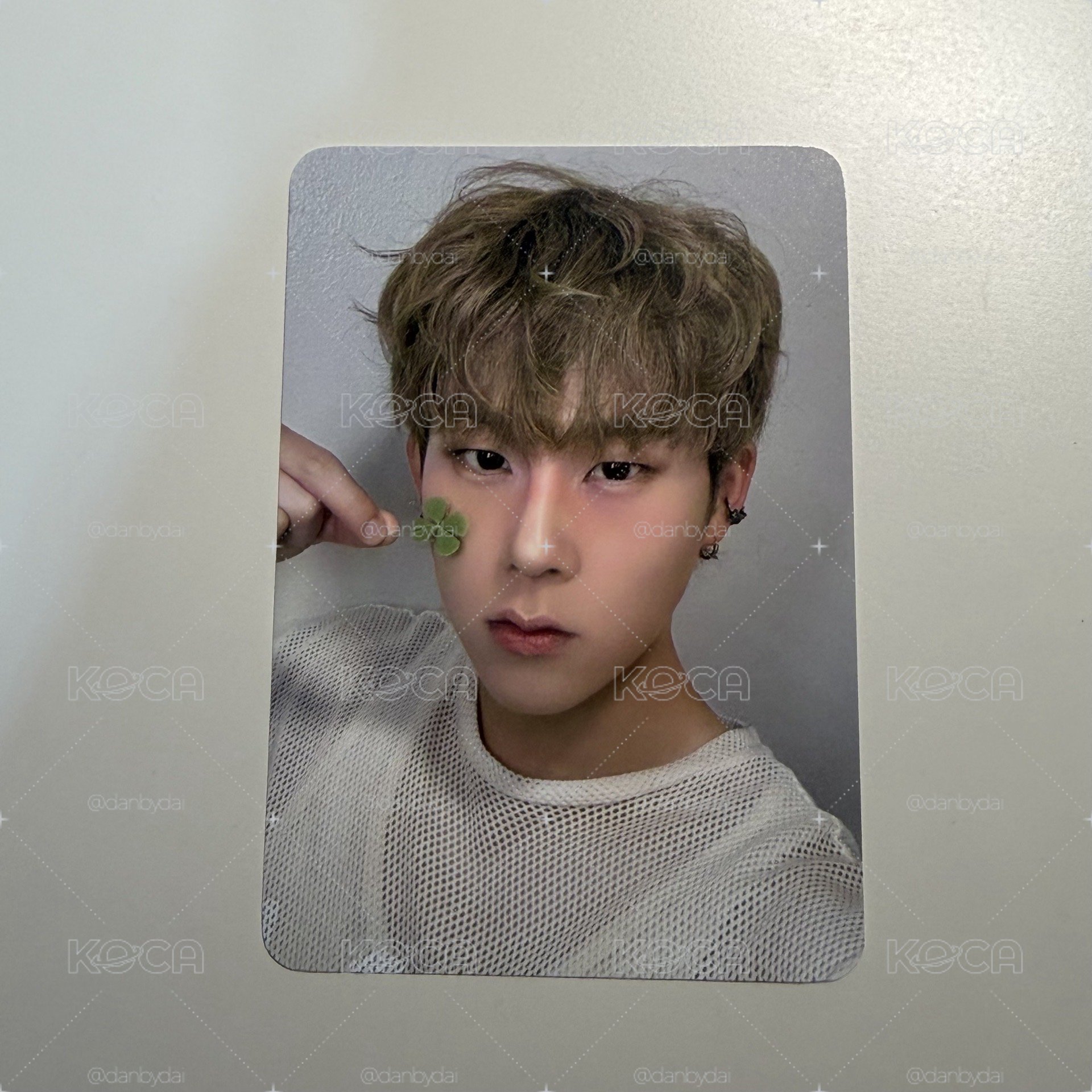 MONSTA X 周憲幸運草小卡🍀
