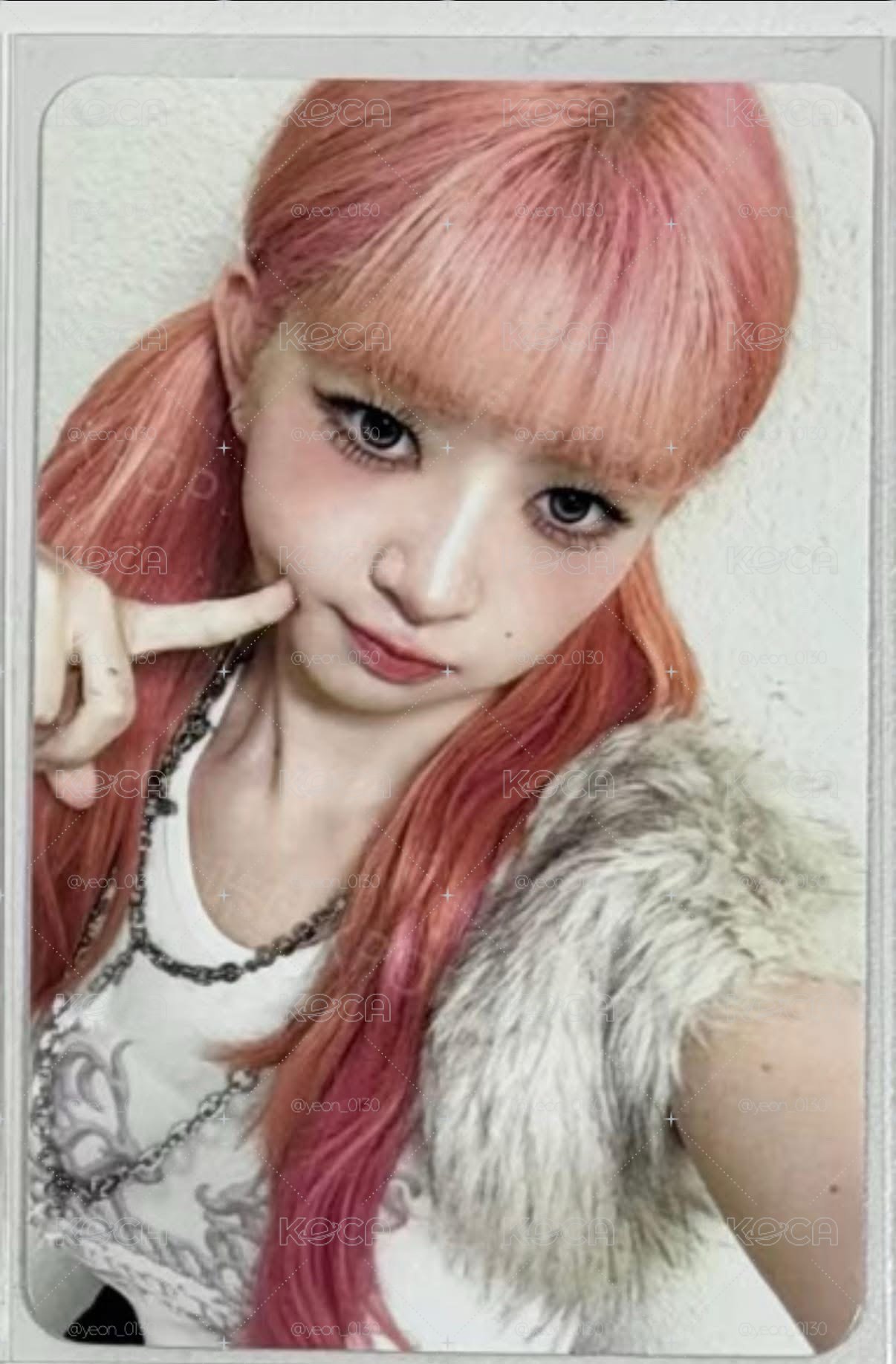 Ma幸運卡 粉髮怜