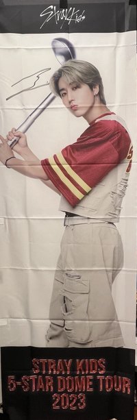 Han親簽等身旗幟