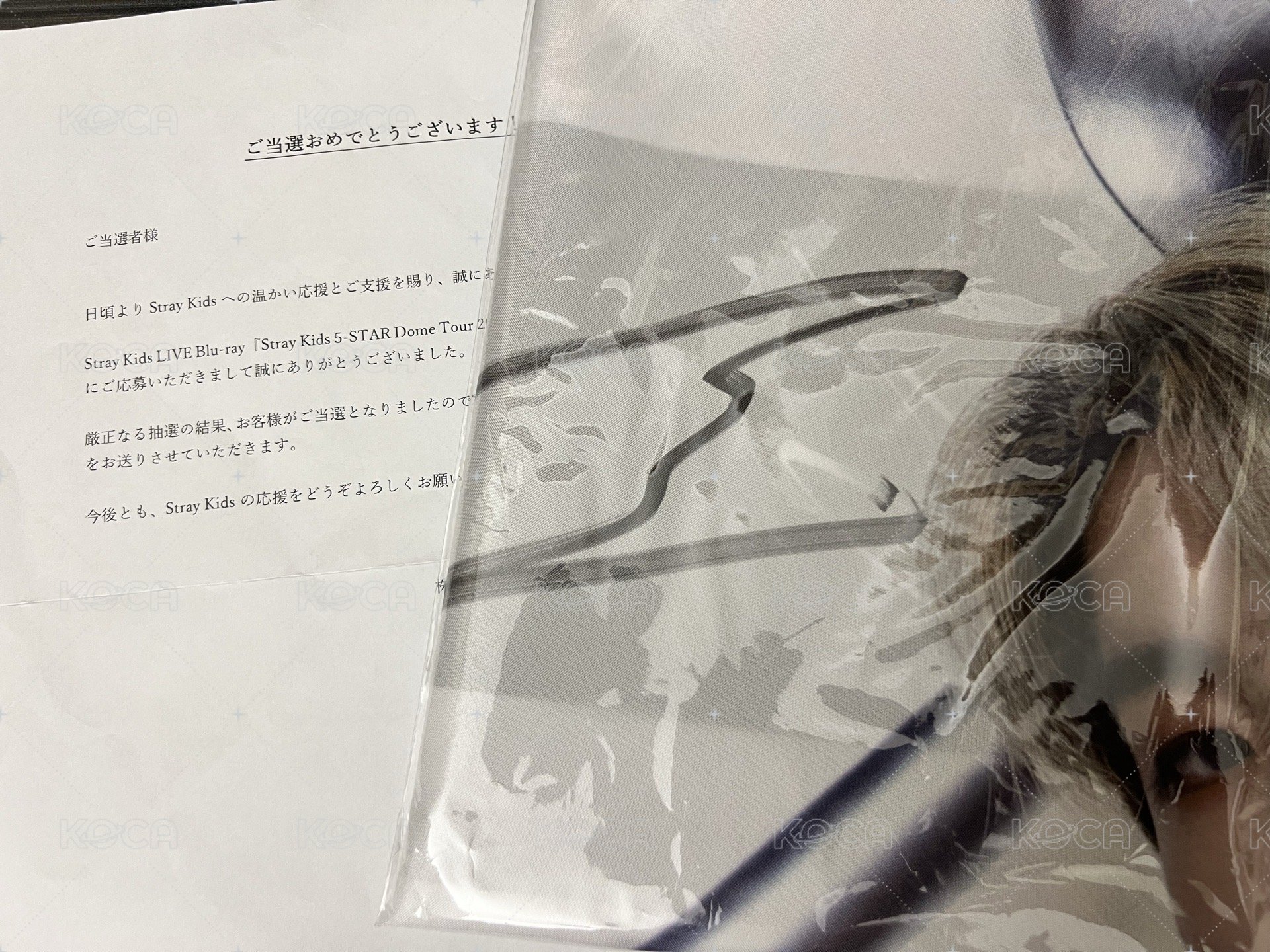 Han親簽等身旗幟