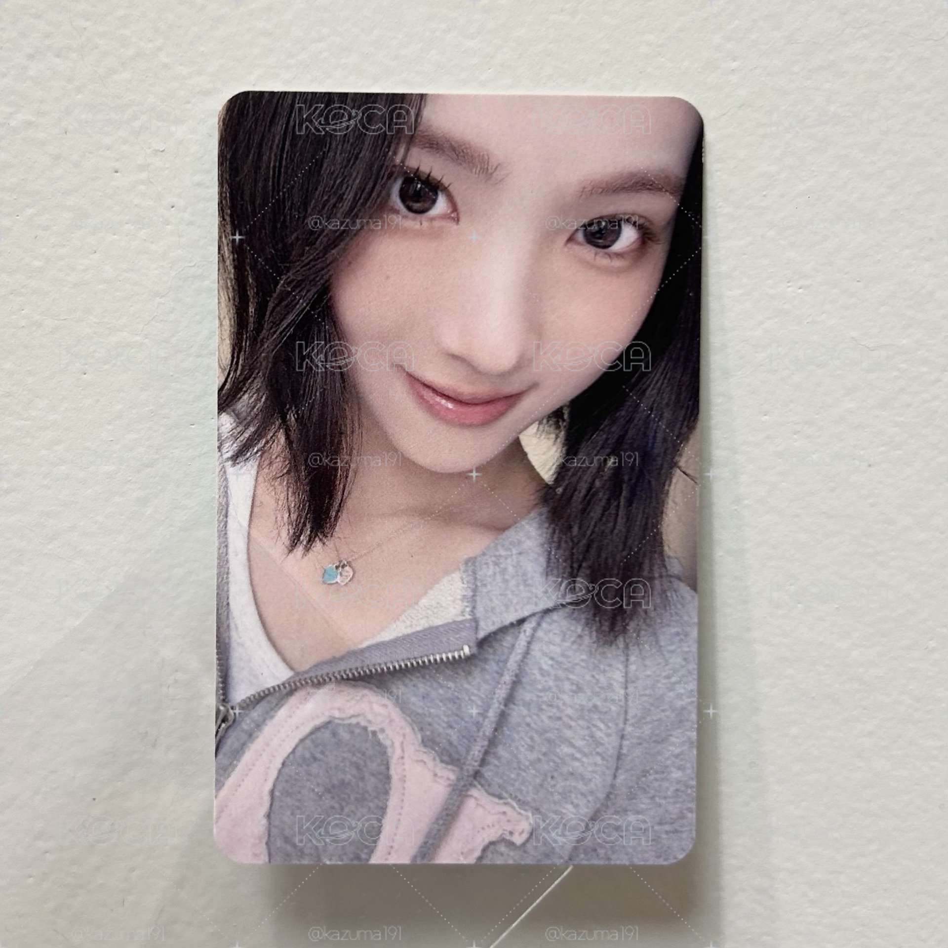 單一 ia Jiwoo 簽售卡 