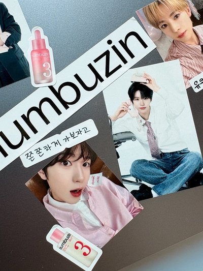 Numbuzin 自拍貼紙三張一組