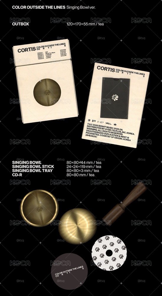 cortis 頌缽 沒有小卡❗️