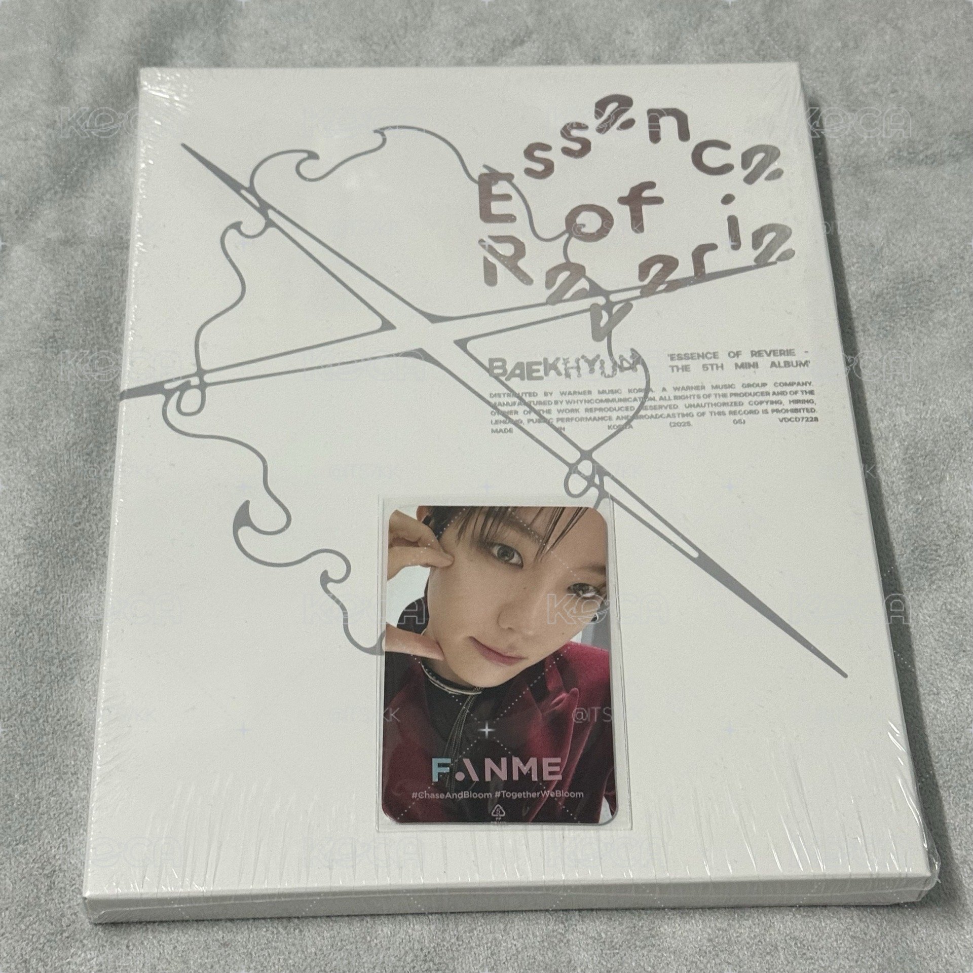 伯賢 fanme 台北簽售卡/ 一卡一專