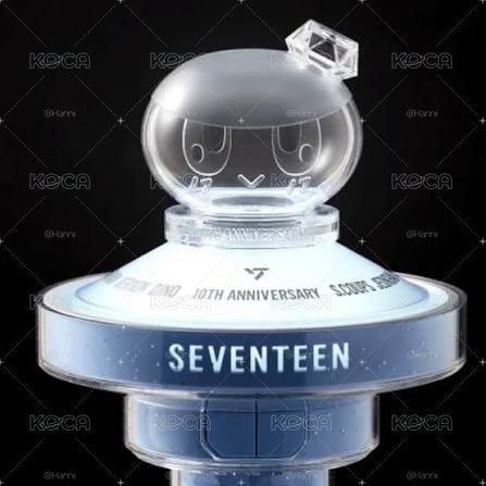 SEVENTEEN 蹦蹦頭、十週年小手燈（全新）