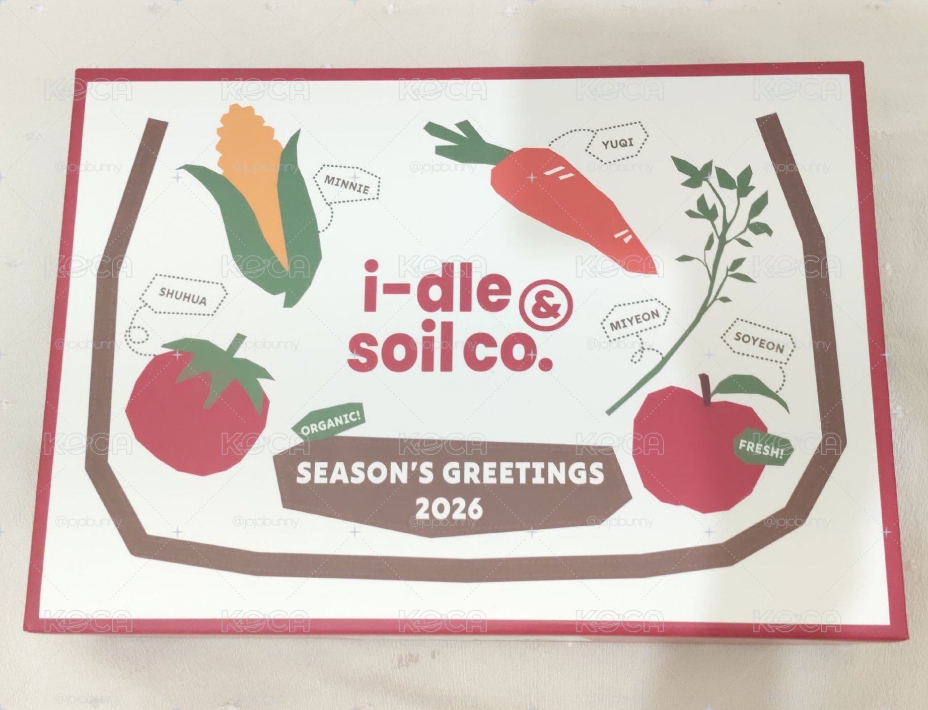 【現貨】idle2026年曆（已拆）