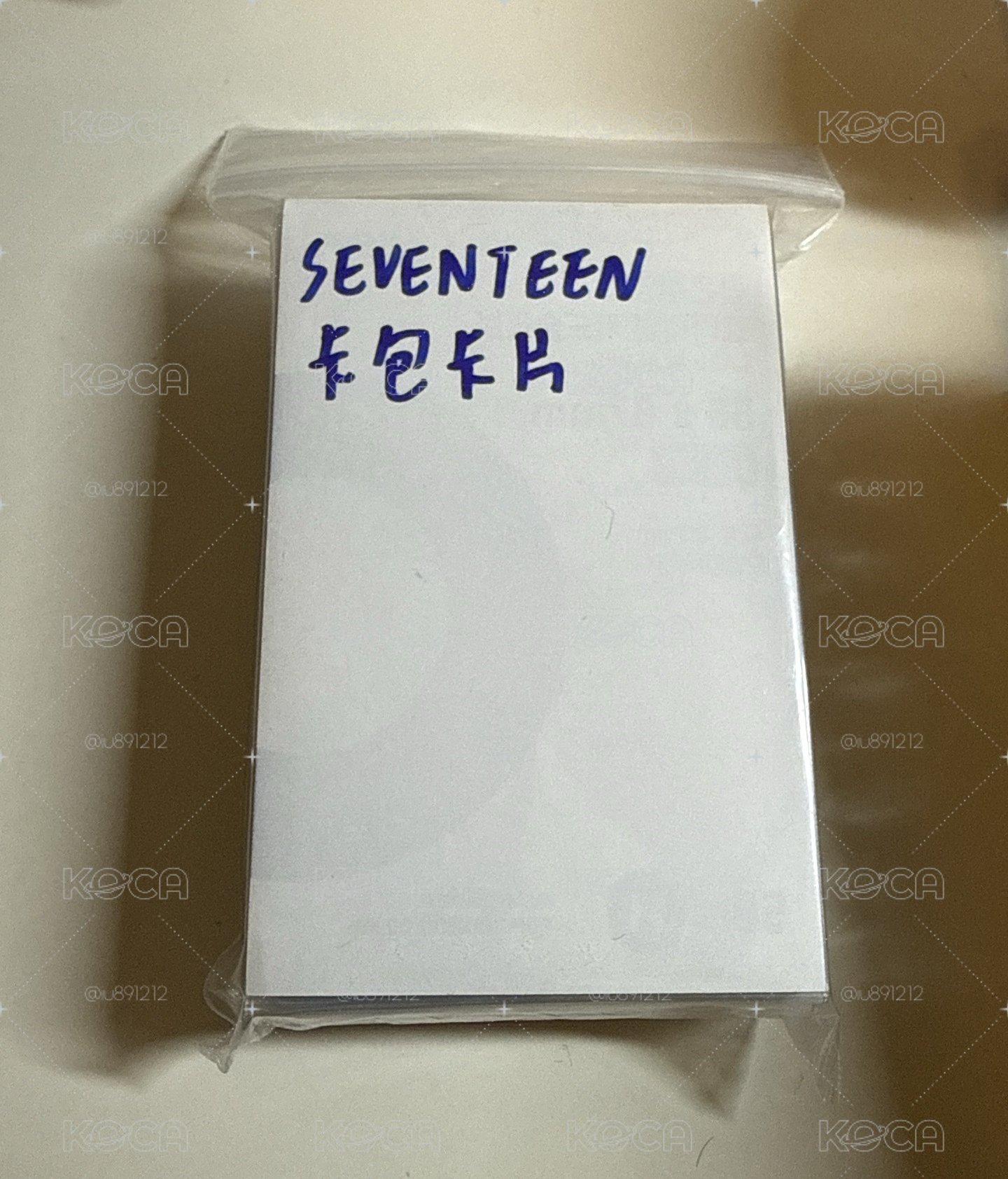 SEVENTEEN 卡包小卡