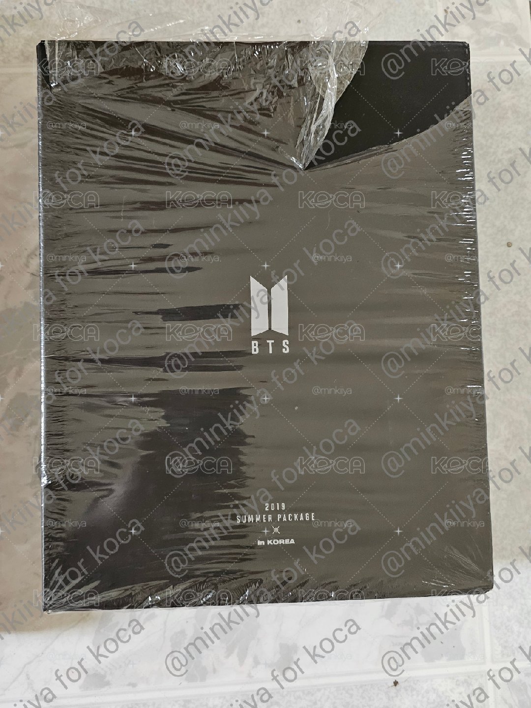 2019 BTS SUMMER PACKAGE（SUGA冊子）