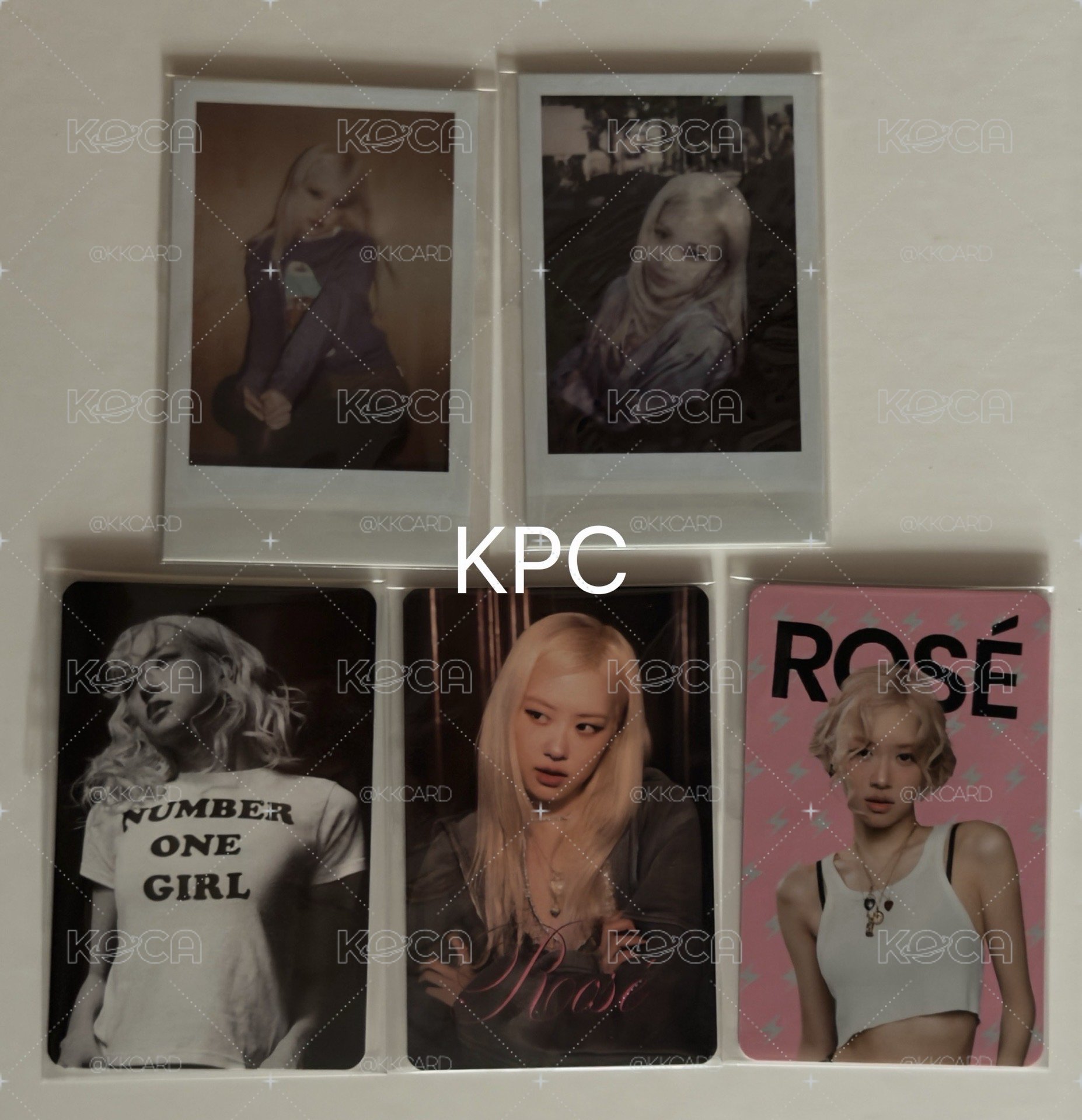 BLACKPINK ROSÉ 首爾快閃 滿額卡