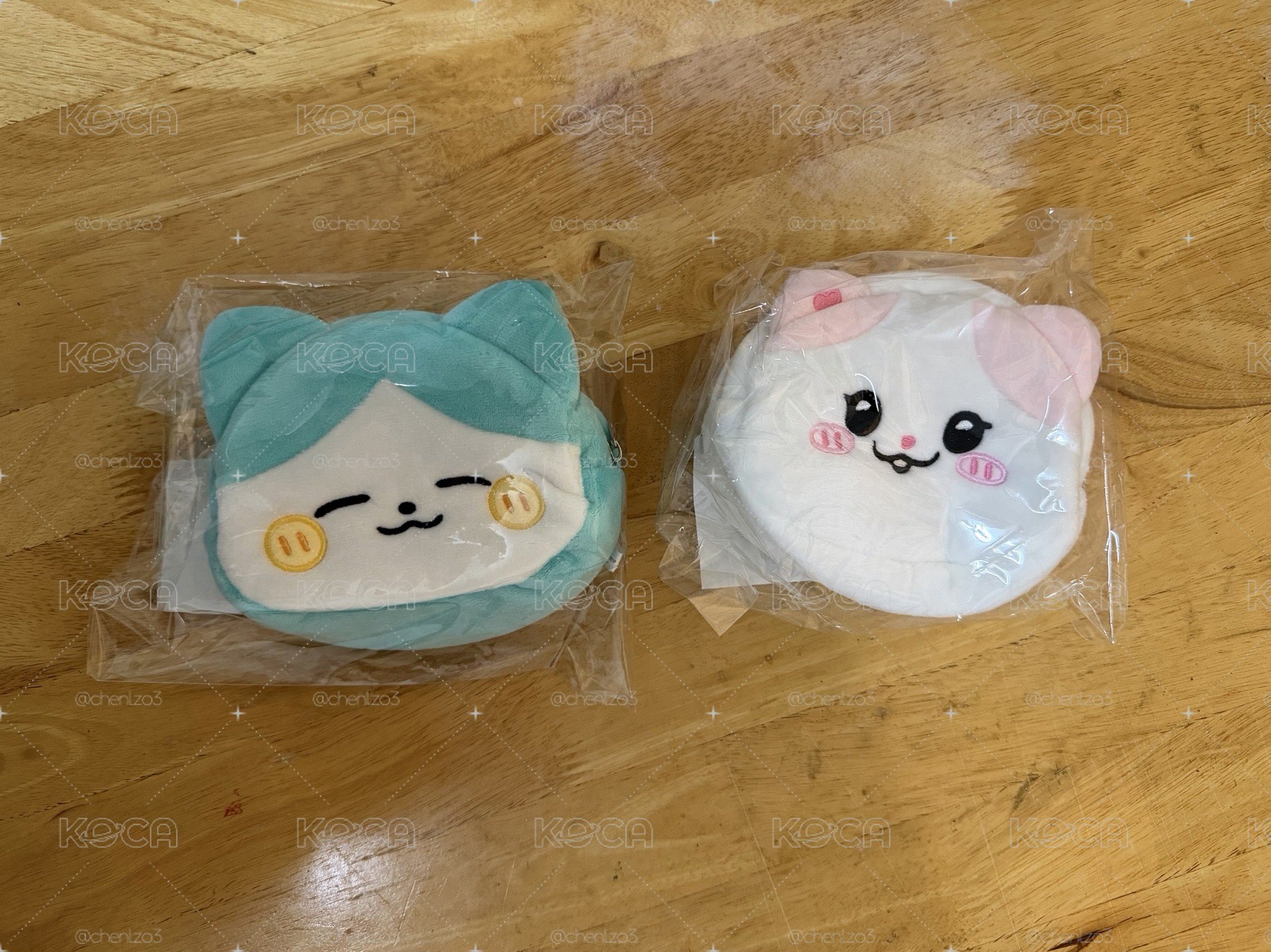 三巡周邊粒娜雙面零錢包