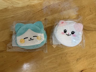 三巡周邊粒娜雙面零錢包