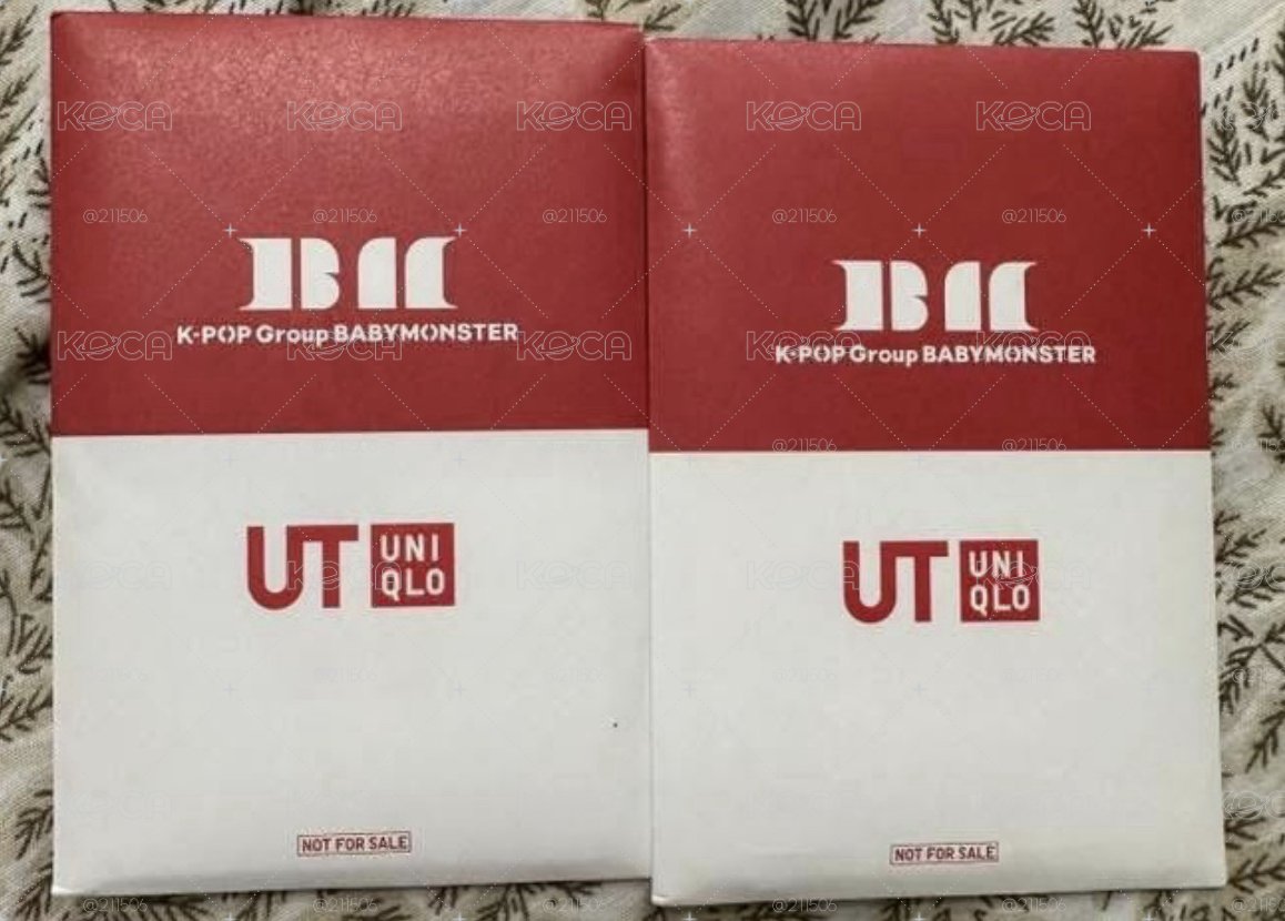 BABYMONSTER UNIQLO 小卡一套