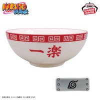 一樂蓋飯碗+木葉護額造型筷架 套組