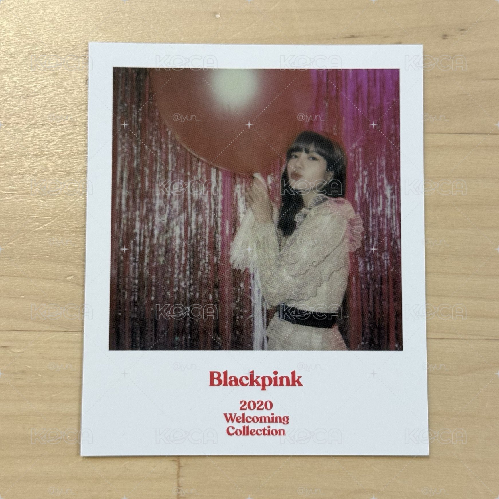 <LISA>2020年曆拍立得卡