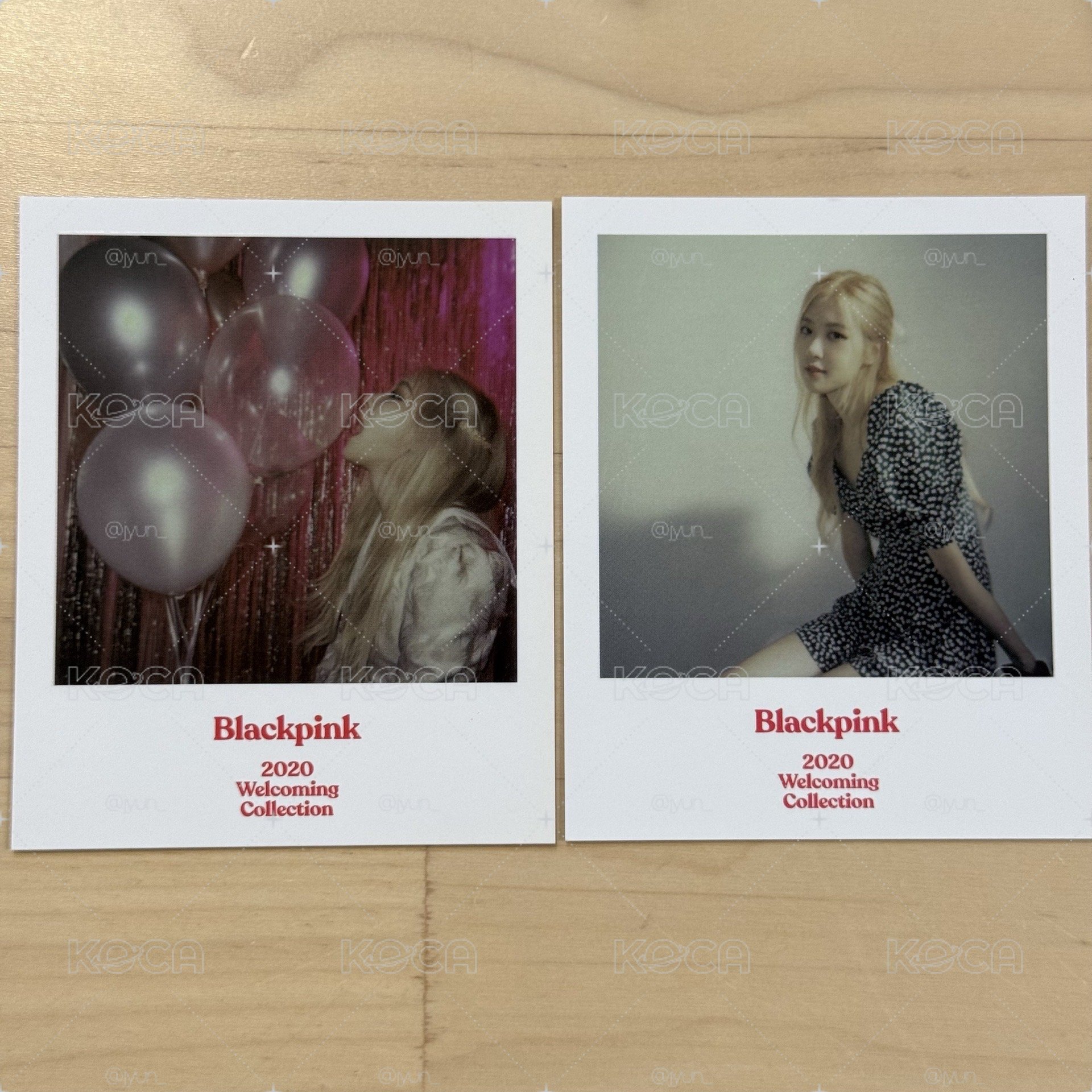 <ROSÉ>2020年曆拍立得卡（不拆售）